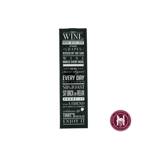 Kokerdoos geschenkverpakking This is Wine Made with Love voor 1-fles