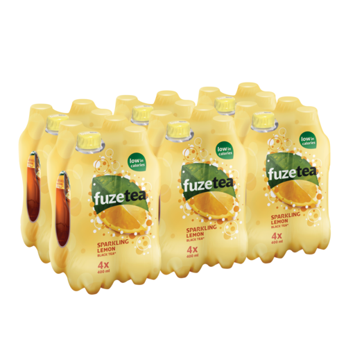 FUZE TEA PET LEMON SPARKLING 24x40cl