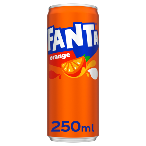 FANTA ORANGE BLIK - 24X 25 CL