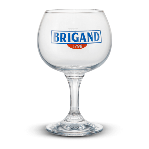 VERRE BRIGAND S/PIED 33CL