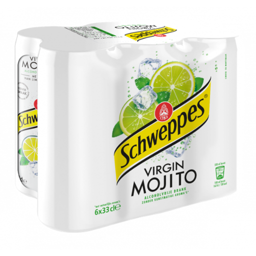 SCHWEPPES MOJITO BLIK 4x6x33cl