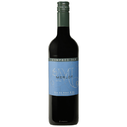 L'IMPOSSIBLE MERLOT ROOD 75cl (007)