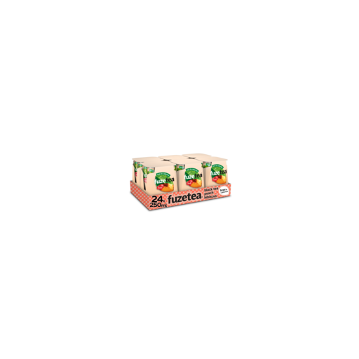 FUZE TEA BLIK PERZIK 24x33cl SMAL