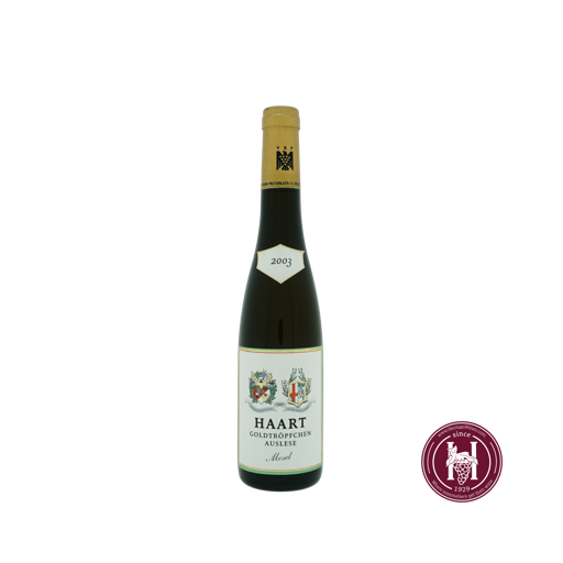 Goldtröpfchen Auslese Goldcapsule - Weingut Haart - 2003 - W 0.375L