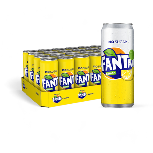 FANTA LEMON ZERO 4X6X33CL BOITE
