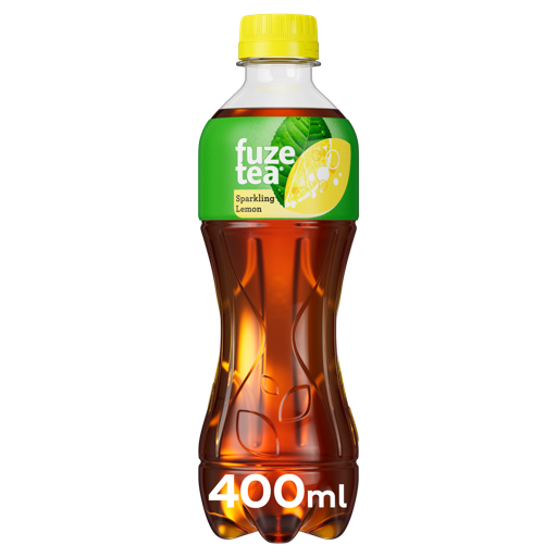 FUZE TEA SPARKLING BLACK TEA - 12X 40 CL