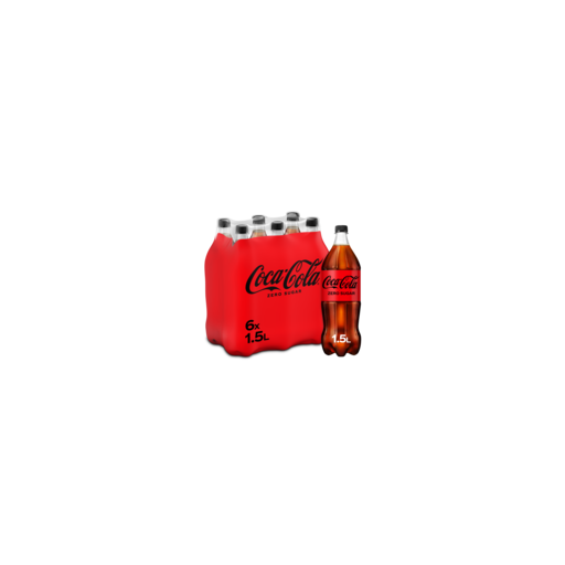 COCA COLA  ZERO PET 6x150cl