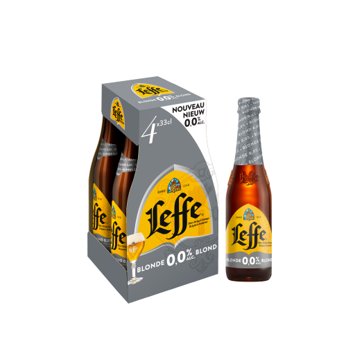 LEFFE 0.0 BLOND 24x33cl