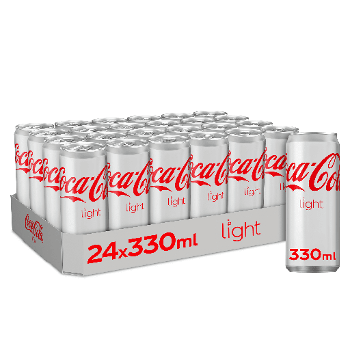 COCA LIGHT 24X33CL BOITE