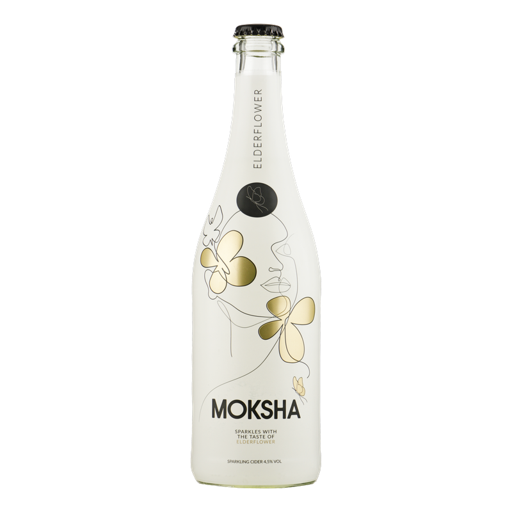 MOKSHA SPARKLING ELDERFLOWER - 75 CL