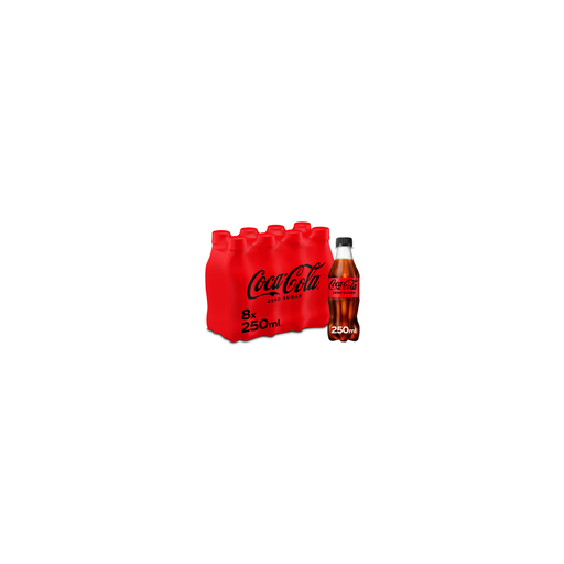 COCA COLA ZERO  PET 3x8x25cl (KLEIN)
