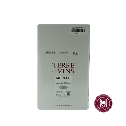 Code RED Merlot - Alma Cersius - BIB (Bag in Box) 10.0L