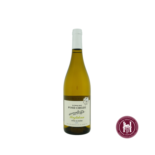 Confidence Côtes du Rhône blanc - Fond Croze - 2025 - W 0.75L