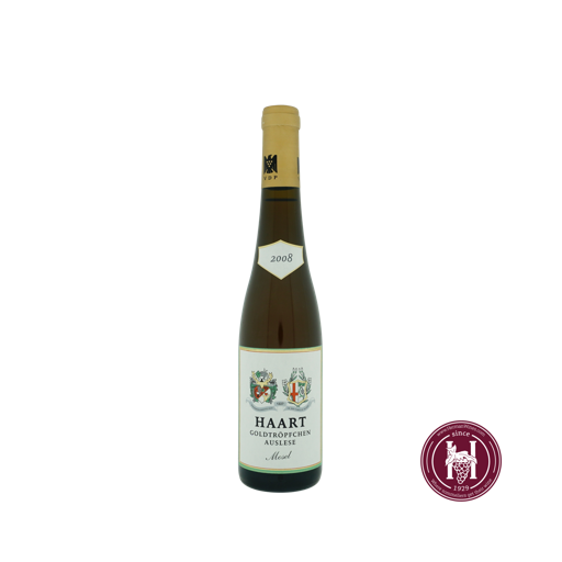 Goldtröpfchen Auslese Goldcapsule - Weingut Haart - 2008 - W 0.375L