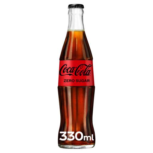COCA COLA ZERO GLAS - 24X 33 CL