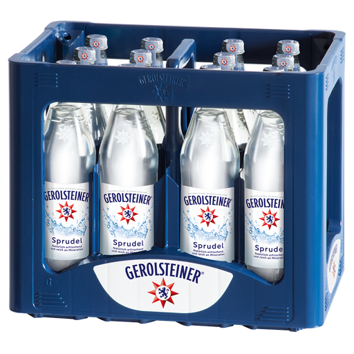 GEROLSTEINER sprudel  12x75 cl