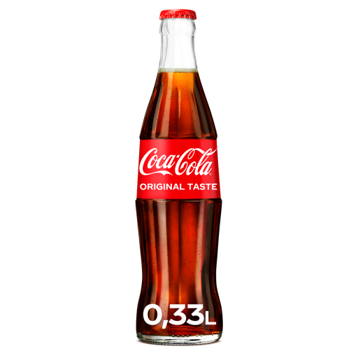 COCA-COLA GLAS - 24X 33 CL