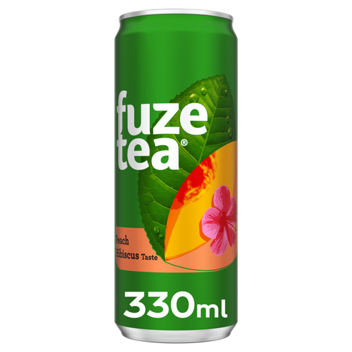 FUZE TEA PEACH HIB BLIK - 24X 33 CL