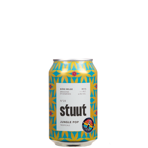 STUUT JUNGLE POP TROPICAL 24X33CL BLIK