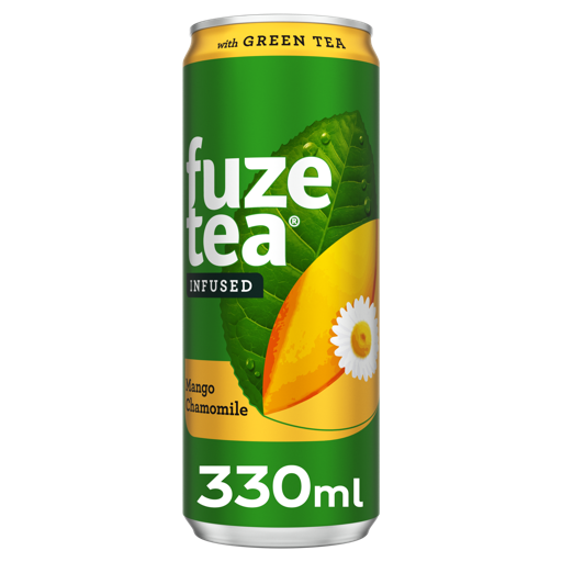 FUZE TEA MANGO CHAMOMILE BLIK - 24X 33 CL