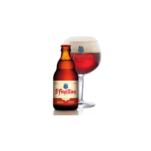 ST FEUILLIEN BRUNE 24X33CL BAC