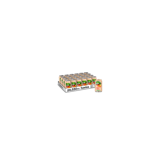 FUZE TEA PEACH BLIK AUTOMAAT 24x33cl