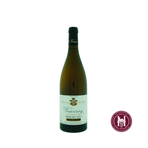 Vouvray Demi Sec - Foreau, Clos Naudin - 2015 - W 0.75L