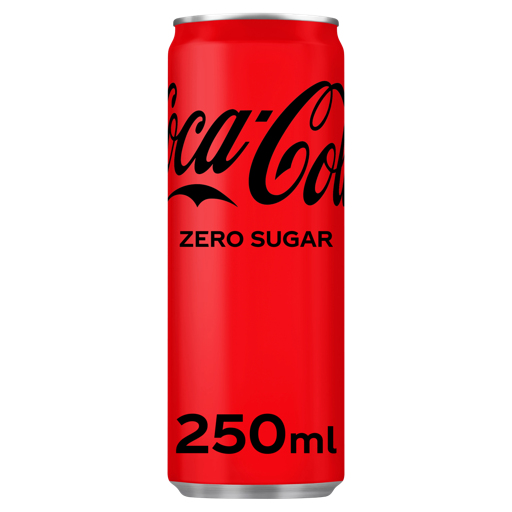 COCA-COLA BLIK ZERO - 24X 25 CL