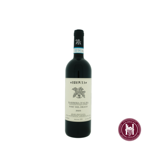 Barbera d'Alba Sori del Drago - Brovia - 2023 - R 0.75L