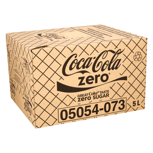 COCA-COLA ZERO HR POSTM BIB - 5 LTR