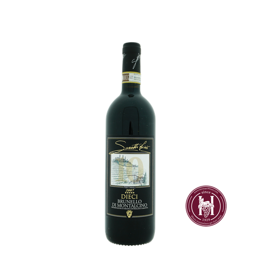 Brunello di Montalcino Dieci - Pertimali di Livio Sassetti - 2007 - R 0.75L