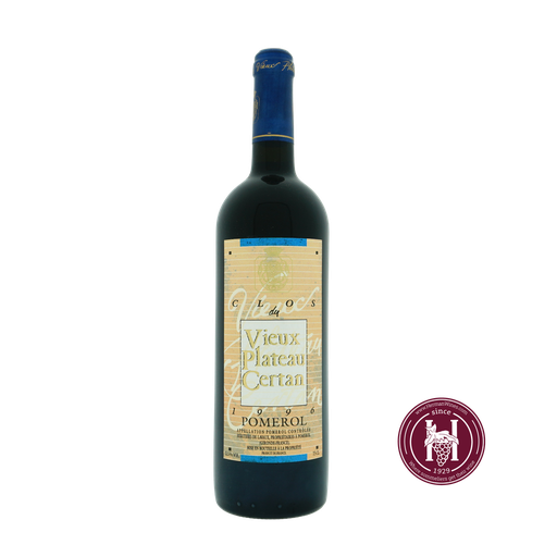 Clos du Vieux Plateau Certan - Pomerol - 1996 - R 0.75L