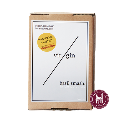 Virgin Basil Smash Alcohol - Free Cocktail / Mocktail