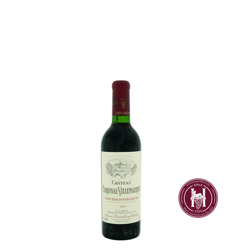 Cardinal Villemaurine - Saint Emilion - 1967 - R 0.375L