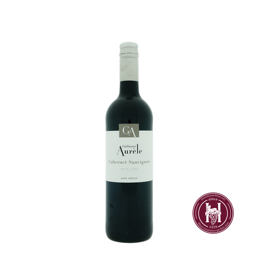Cabernet Sauvignon - Guillaume Aurele, Vin de Pays d'Oc - 2021 - R - 0.75L