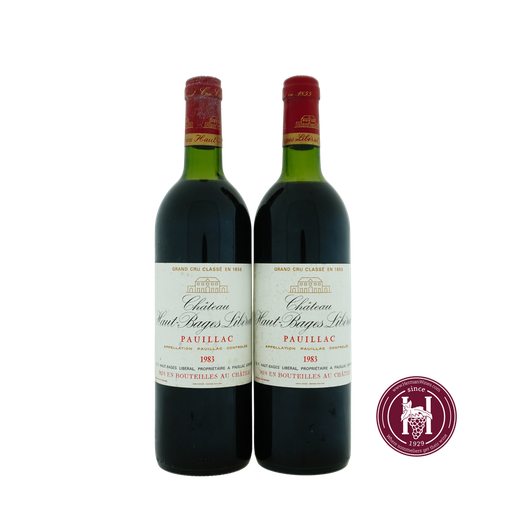 Chateau Haut Bages Liberal - Pauillac - 1983 - R 0.75L